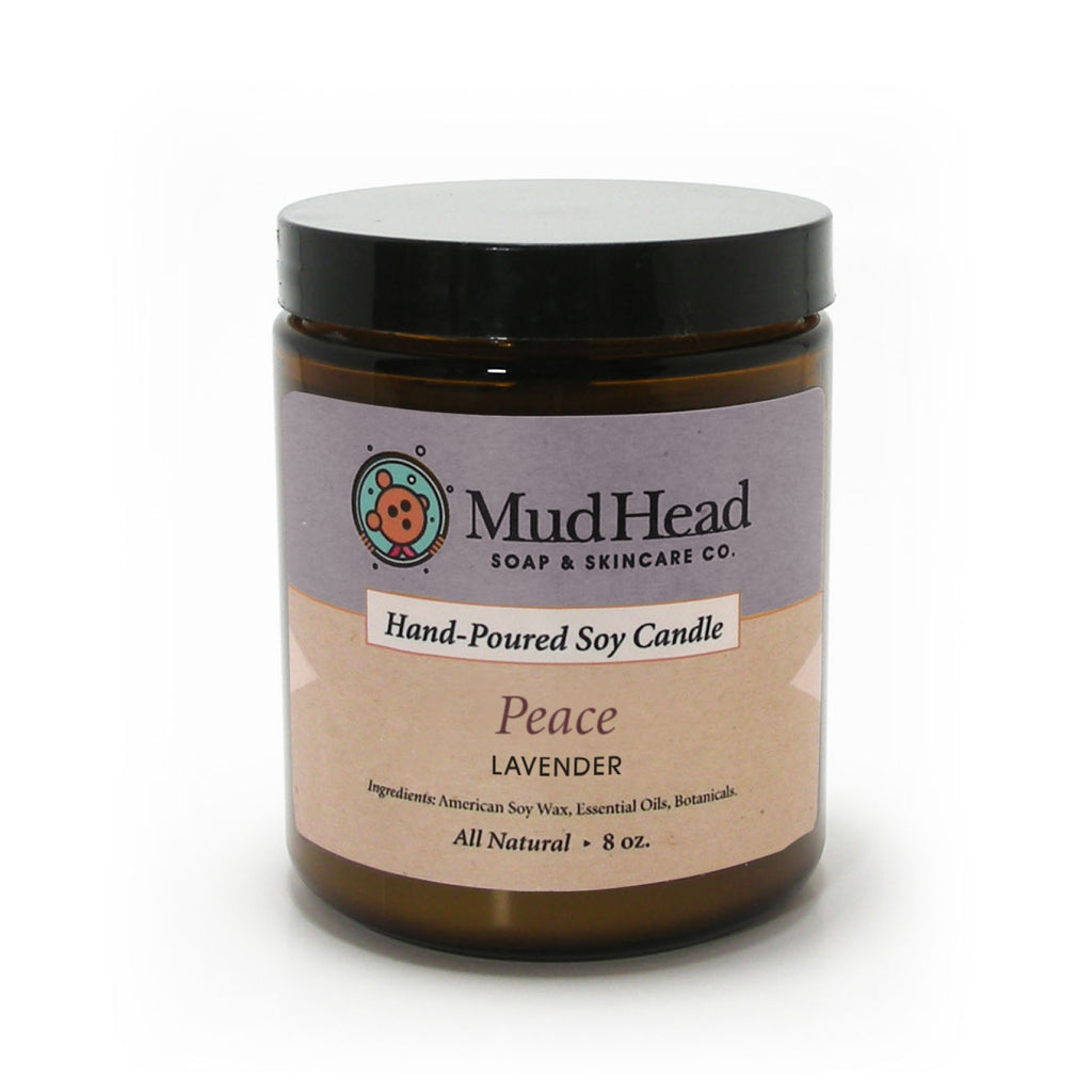PEACE (Lavender) Soy Candle