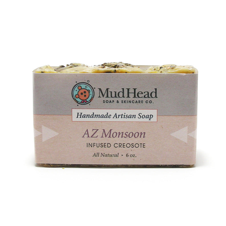AZ MONSOON (Infused Creosote) Goat Milk Soap