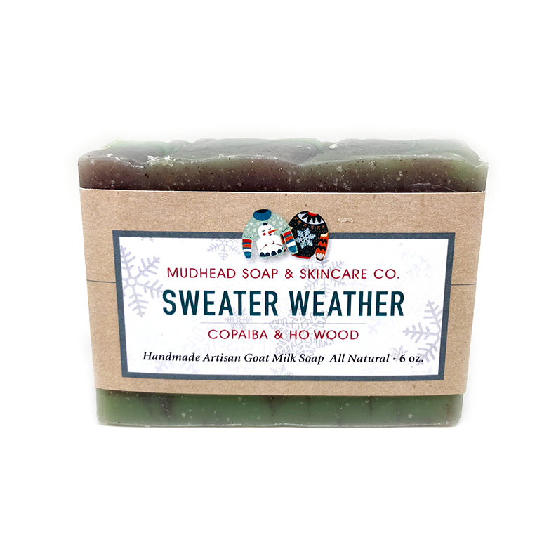 SWEATER WEATHER (Copaiba & Ho Wood) Goat Milk Soap